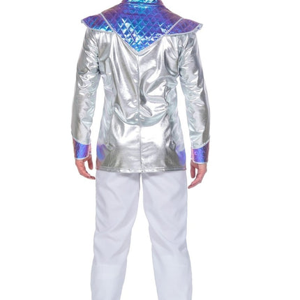 Space Jas Heren Metallic van Wilbers & Wilbers koop je bij Partywinkel