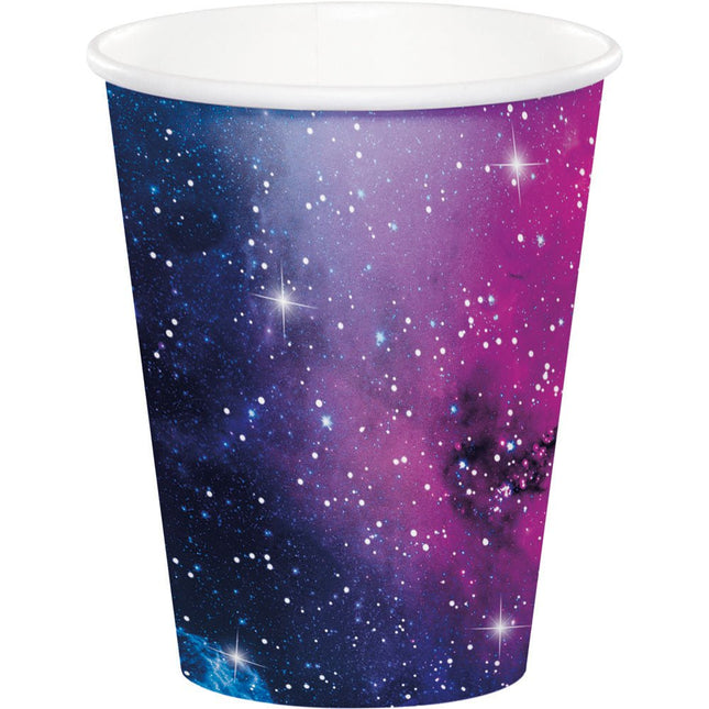 Space Party Bekers 256ml 8st van Creative Converting koop je bij Partywinkel