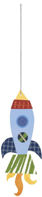 Space Party Hangdecoratie 3st van Unique koop je bij Partywinkel