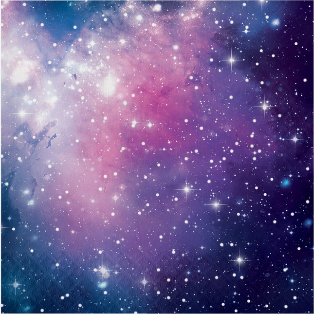 Space Party Servetten 33cm 16st van Creative Converting koop je bij Partywinkel