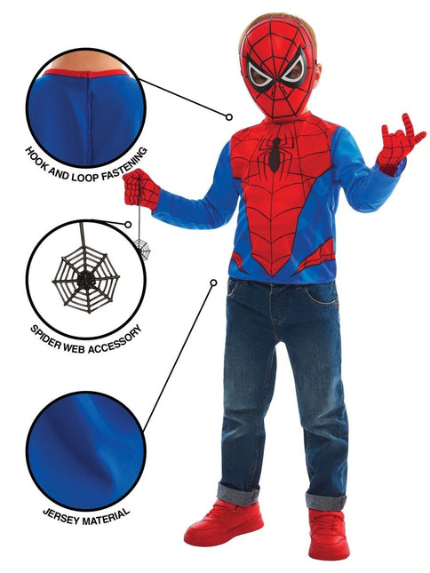 Spider - Man Verkleedset van Rubies koop je bij Partywinkel