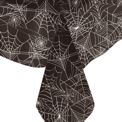 SPIDER WEB TBLCVR 54X84" van Unique koop je bij Partywinkel