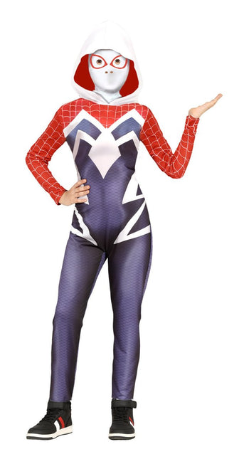 Spiderman Kostuum Blauw Rood Kind van Fiestas Guirca koop je bij Partywinkel