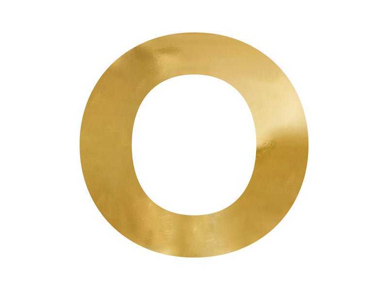 Spiegelletter O Goud 62cm van Partydeco koop je bij Partywinkel