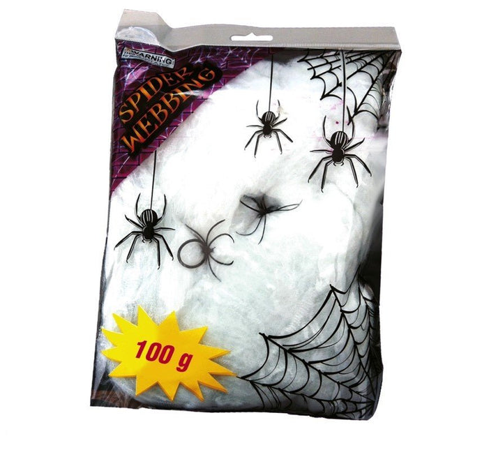 Spinnenweb 100g van Fiestas Guirca koop je bij Partywinkel
