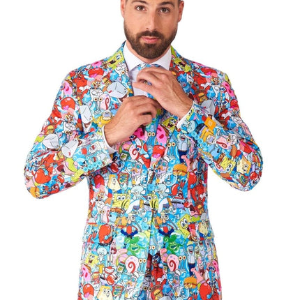 SpongeBob Frenzy Pak Heren OppoSuits van OppoSuits koop je bij Partywinkel