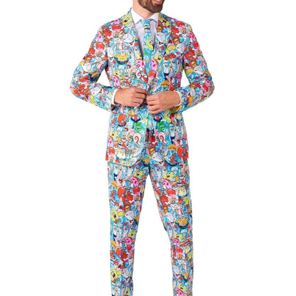 SpongeBob Frenzy Pak Heren OppoSuits van OppoSuits koop je bij Partywinkel