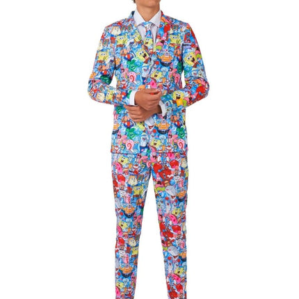 SpongeBob Frenzy Pak Jongen Tiener OppoSuits van OppoSuits koop je bij Partywinkel