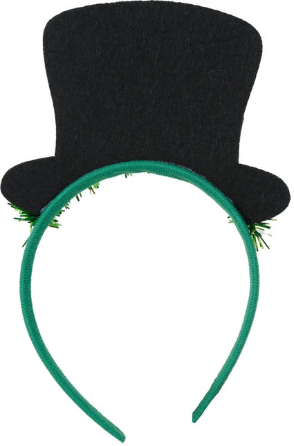 St. Patrick'S Day Haarband Met Hoed Glitter van Fiestas Guirca koop je bij Partywinkel