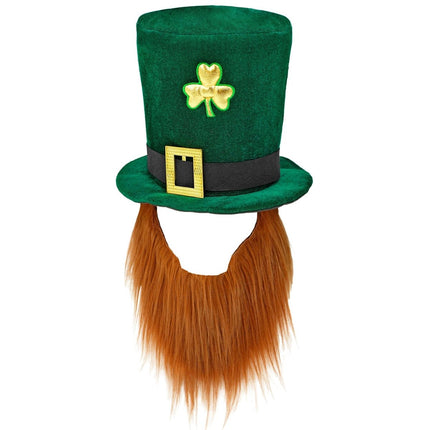St. Patrick'S Day Hoed Met Baard 25cm van Widmann koop je bij Partywinkel