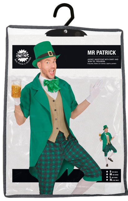 St. Patrick'S Day Kostuum Groen Heren van Fiestas Guirca koop je bij Partywinkel