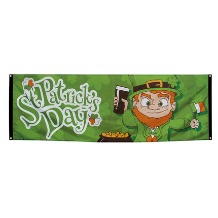 St. Patrick's Day Straatvlag 1,5m van Boland koop je bij Partywinkel