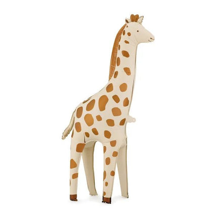 Staande folieballon Giraffe, 49x114 cm, mix van Partydeco koop je bij Partywinkel