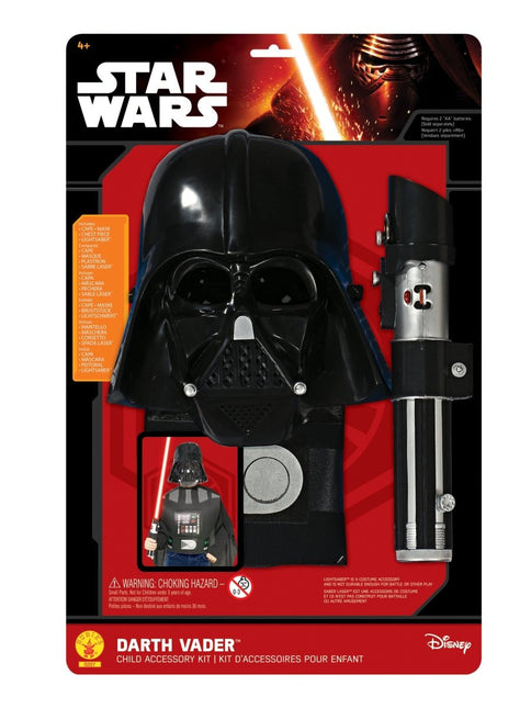 Star Wars Accessoireset Darth Vader 4 delig van Rubies koop je bij Partywinkel