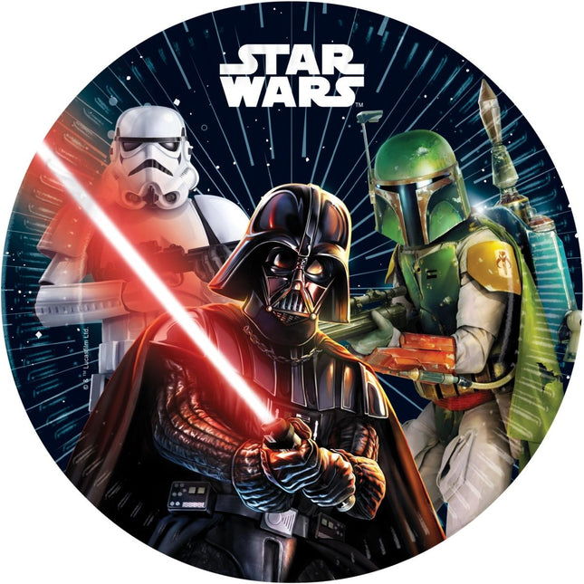 Star Wars Borden Galaxy 23cm 8st van Procos koop je bij Partywinkel