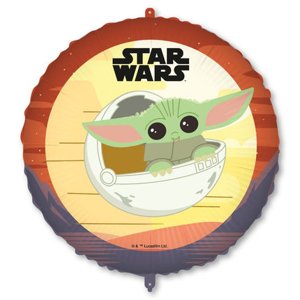 Star Wars Helium Ballon The Mandalorian Leeg 46cm van Procos koop je bij Partywinkel