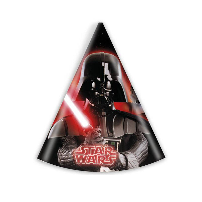 Star Wars Heroes Feesthoedjes 6st van Procos koop je bij Partywinkel