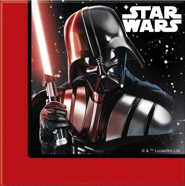 Star Wars Servetten 33cm 20st van Procos koop je bij Partywinkel