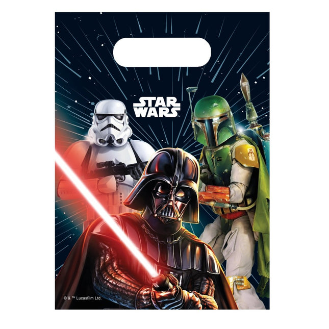 Star Wars Uitdeelzakjes Galaxy 6st van Procos koop je bij Partywinkel