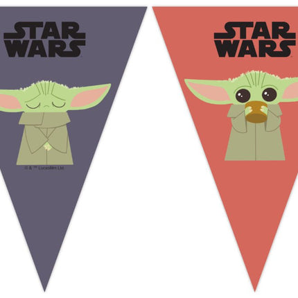 Star Wars Vlaggenlijn Baby Yoda van Procos koop je bij Partywinkel