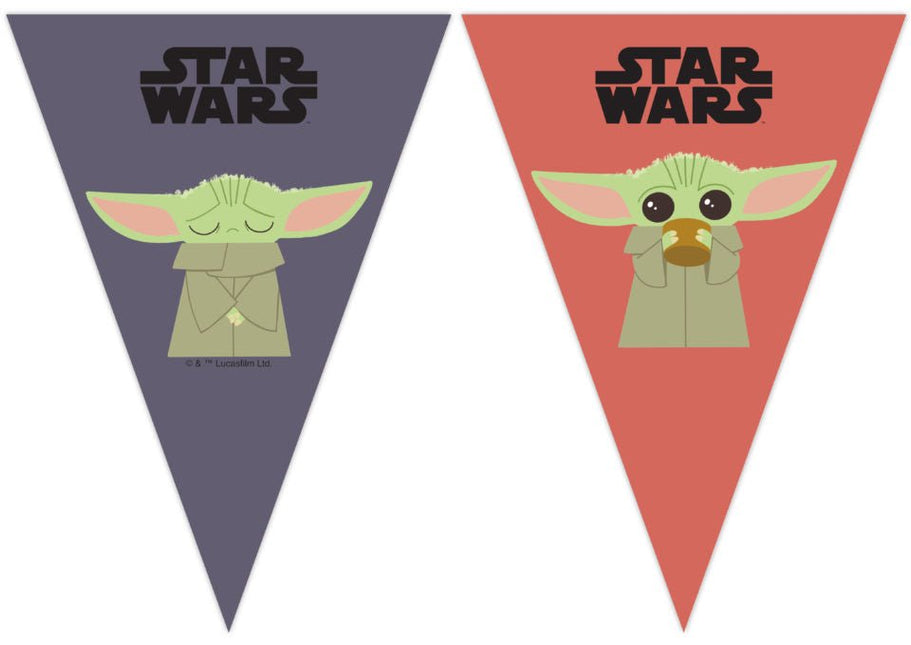 Star Wars Vlaggenlijn Baby Yoda van Procos koop je bij Partywinkel