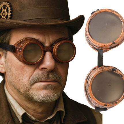 Steampunk Bril van Fiestas Guirca koop je bij Partywinkel