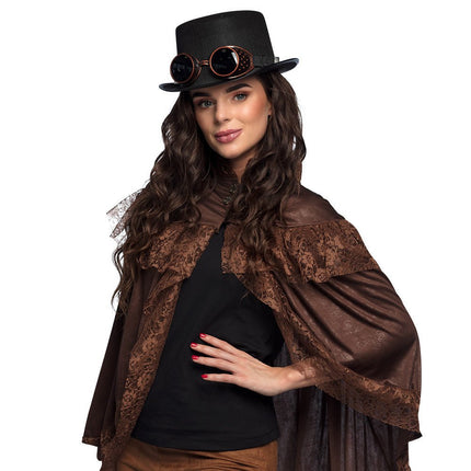 Steampunk Cape 85cm van Boland koop je bij Partywinkel