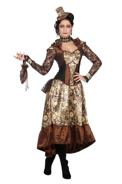 Steampunk Jurk Luxe van Wilbers & Wilbers koop je bij Partywinkel