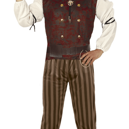 Steampunk Kostuum Bruin van Fiestas Guirca koop je bij Partywinkel