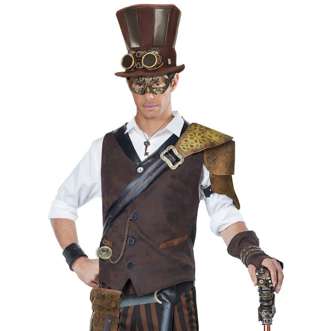 Steampunk Oogmasker Koper van Widmann koop je bij Partywinkel