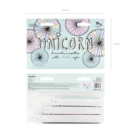 Sterren Slinger Gekleurd 1,4cm van Partydeco koop je bij Partywinkel