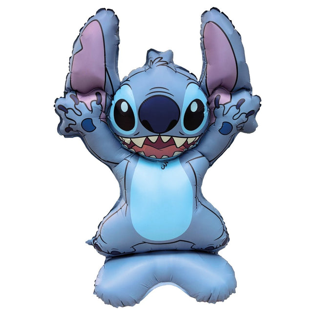 Stitch Helium Ballon Blauw Leeg 1,03m van Procos koop je bij Partywinkel