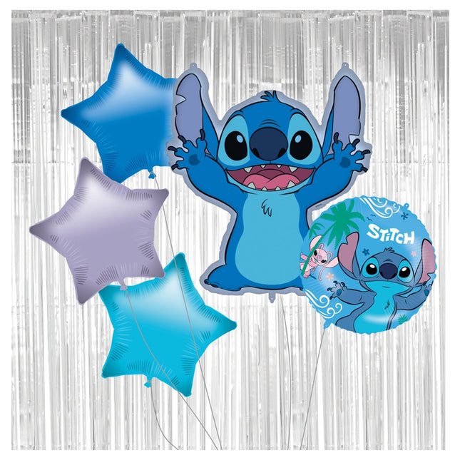 Stitch Helium Ballonnen Set Leeg 6st van Procos koop je bij Partywinkel