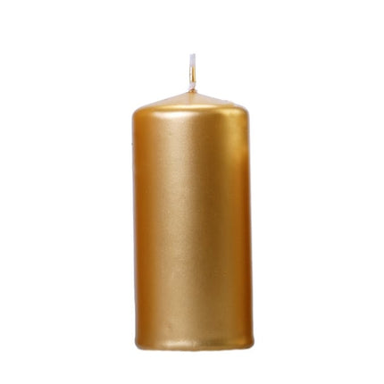 Stompkaars Goud Metallic 12cm 6st van Partydeco koop je bij Partywinkel