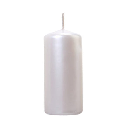 Stompkaars Parelmoer Metallic 12cm 6st van Partydeco koop je bij Partywinkel