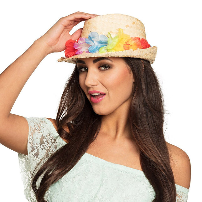 Strohoed Hawaii van Boland koop je bij Partywinkel