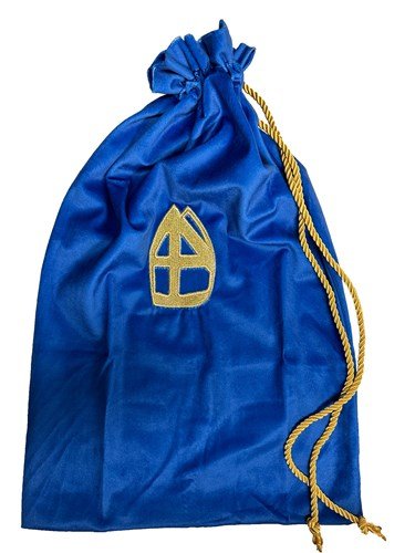 Strooizak luxe blauw van Haza Witbaard koop je bij Partywinkel