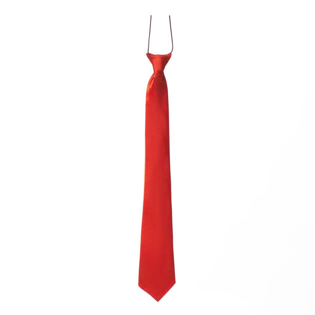Stropdas Rood 50cm van Partychimp koop je bij Partywinkel