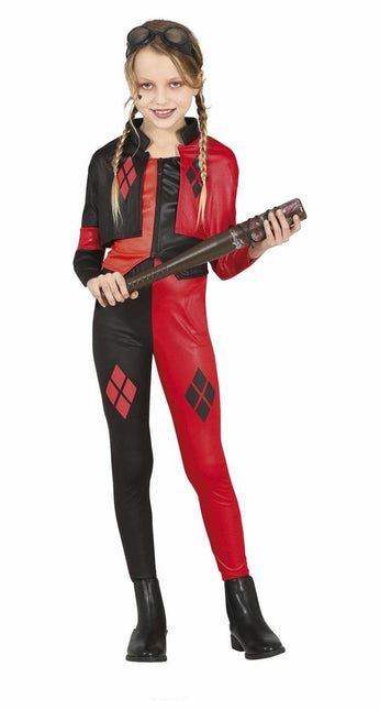 Suicide Squad Halloween Kostuum Meisje Rood van Fiestas Guirca koop je bij Partywinkel