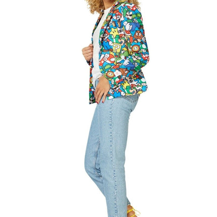 Super Mario Blazer Dames OppoSuits van OppoSuits koop je bij Partywinkel