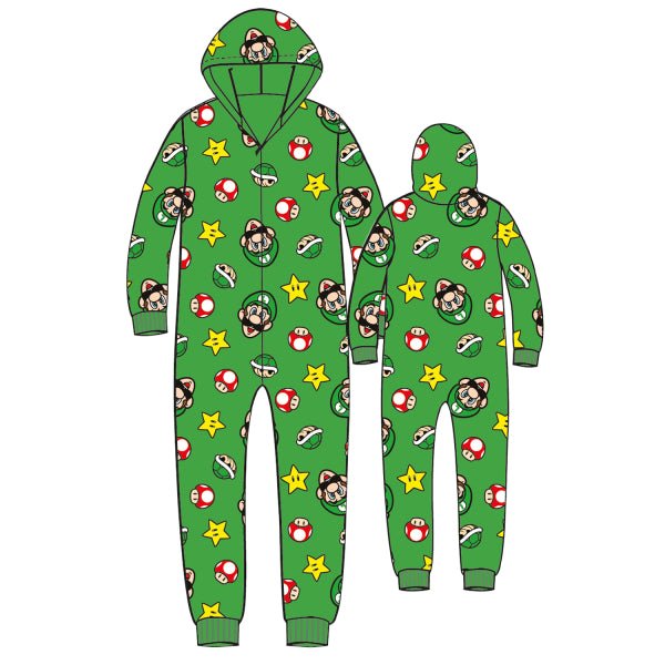 Super Mario Onesie Luigi van Riethmueller koop je bij Partywinkel