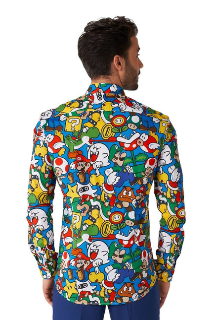 Super Mario Overhemd Heren OppoSuits van OppoSuits koop je bij Partywinkel