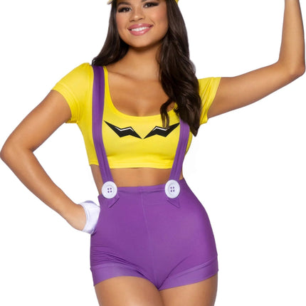 Super Mario Pak Dames Baddie Leg Avenue van Leg Avenue koop je bij Partywinkel