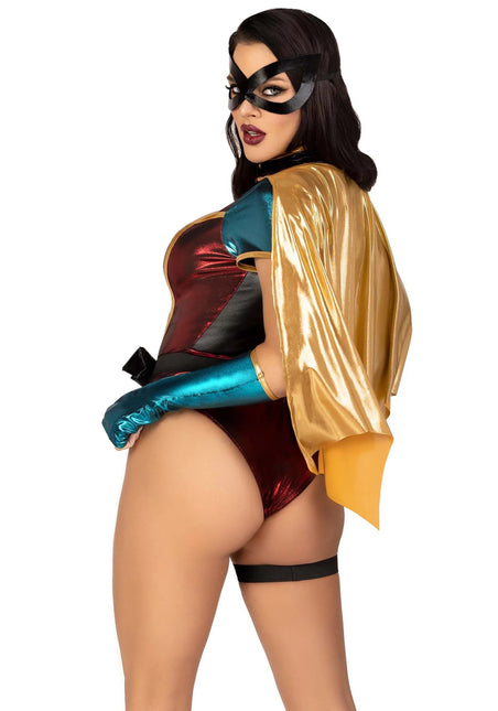 Super Woman Pak Dames Bodysuit Leg Avenue van Leg Avenue koop je bij Partywinkel