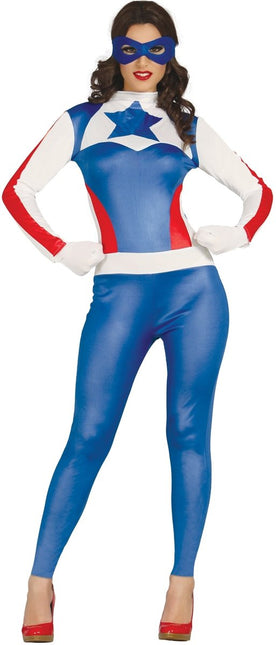 Superheld Kostuum Amerika Dames van Fiestas Guirca koop je bij Partywinkel