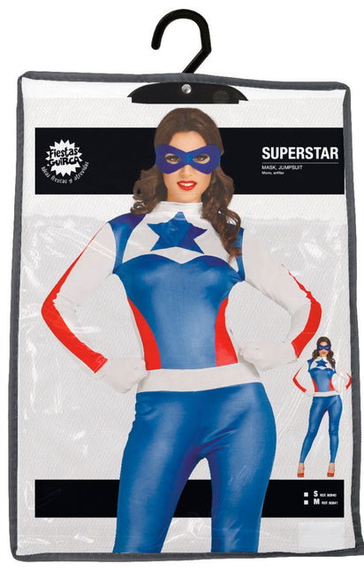 Superheld Kostuum Amerika Dames van Fiestas Guirca koop je bij Partywinkel