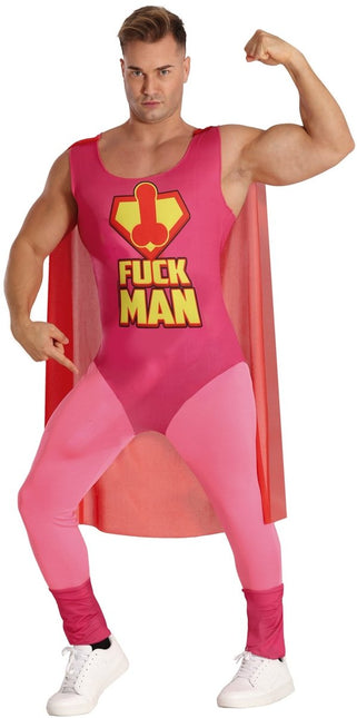 Superheld Kostuum Heren Fuckman van Fiestas Guirca koop je bij Partywinkel
