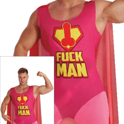 Superheld Kostuum Heren Fuckman van Fiestas Guirca koop je bij Partywinkel