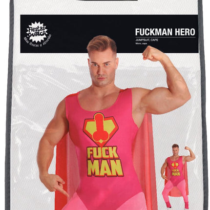 Superheld Kostuum Heren Fuckman van Fiestas Guirca koop je bij Partywinkel