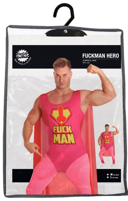 Superheld Kostuum Heren Fuckman van Fiestas Guirca koop je bij Partywinkel